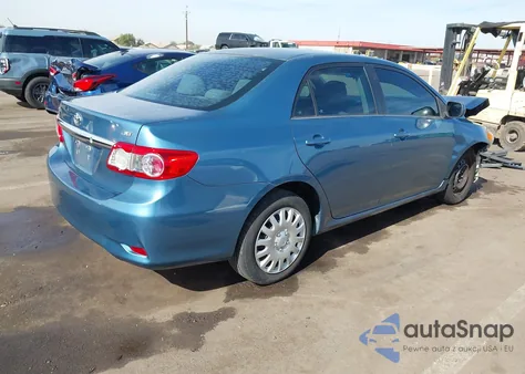 2013 Toyota Corolla Le z USA, uszkodzony, nr VIN 5YFBU4EE5DP155857